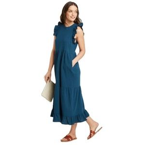 Universal Thread teal maxi dress